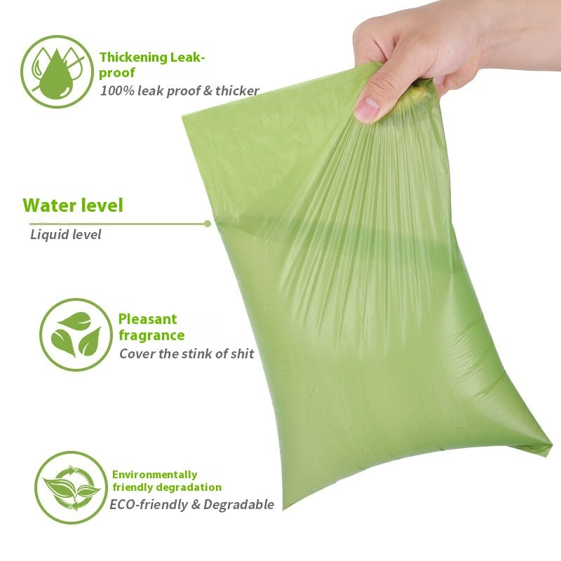 Eco-Friendly Degradable Pet Waste Bags – Lavender & Unscented | Thick & Leakproof Rolls