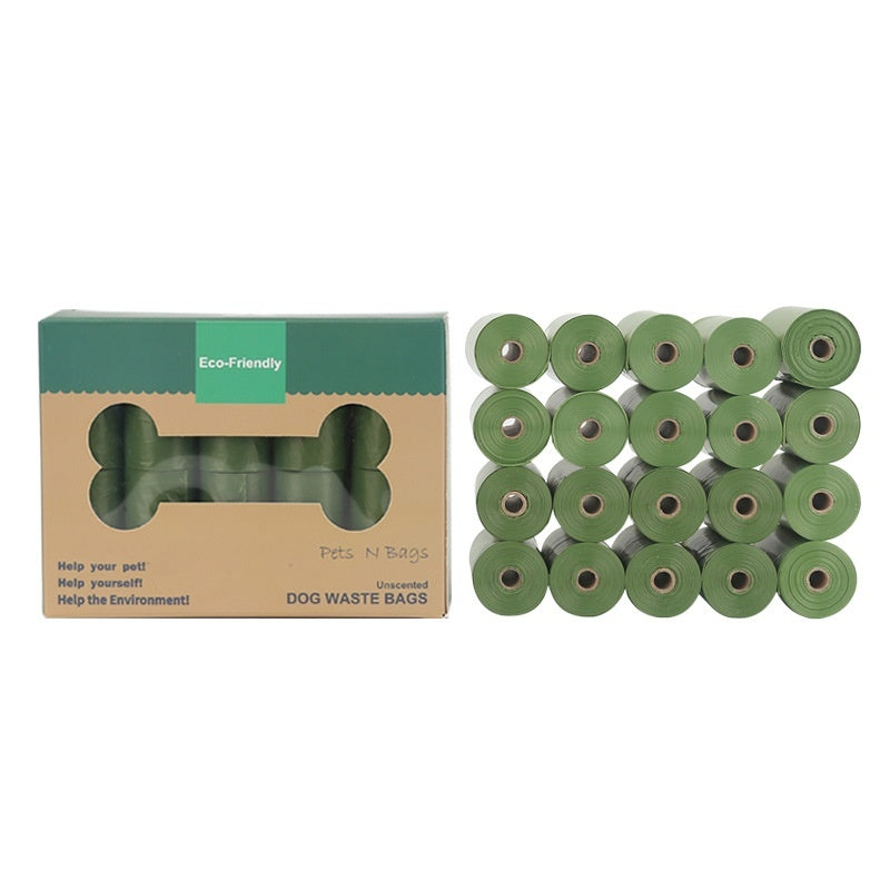 Eco-Friendly Degradable Pet Waste Bags – Lavender & Unscented | Thick & Leakproof Rolls