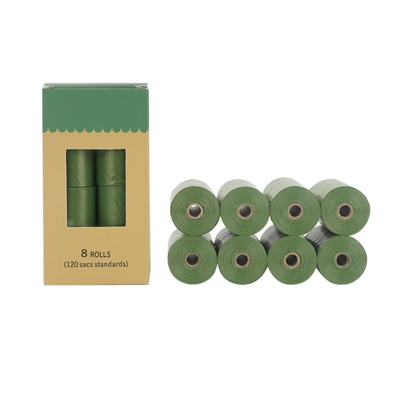 Eco-Friendly Degradable Pet Waste Bags – Lavender & Unscented | Thick & Leakproof Rolls