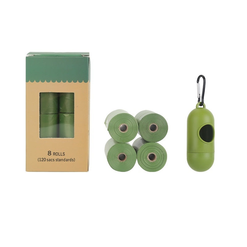Eco-Friendly Degradable Pet Waste Bags – Lavender & Unscented | Thick & Leakproof Rolls